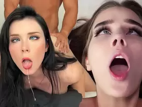 BEST OF AHEGAO - TEENS FUCKED ROUGH AND TURNED INTO MINDLESS CUM DUMPSTERS - Sweetie Fox / Alina Foxxx / Laruna Mave