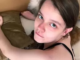 Young Shy Teen Skips Class To Make Her First Porn