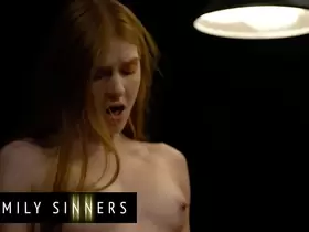 (Jane Rogers) Won't Be Sneaking Out To Fuck Tonight, Her Stepdad (Tommy) Will Be Filling Her Pussy - Family Sinners