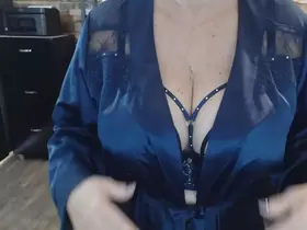 Stepmom Monte from Australia wants you to too concentrate on her big boobs