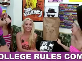 COLLEGE RULES - Collection Of Teen Sluts Fucking Frat Boys In The Dorms, Featuring Sadie Holmes, Keisha Grey, Dillion Carter & More!