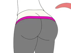 Female Possession - Worm In-Pants Animation 1