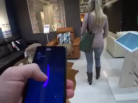Vibrating panties while shopping - Public Fun with Monster Pub