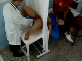 Hospital - girl fucked in front of his boyfriend