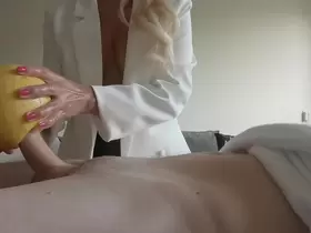 Melon Cock Milking At The Dick Spa