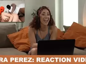 BANGBROS - Kira Perez Watched Her Own Porn Movies And It Was Totally Cringe (Reaction)